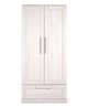 Atlas 3 Piece Cotbed Set with Dresser Changer and Wardrobe- White image number 5